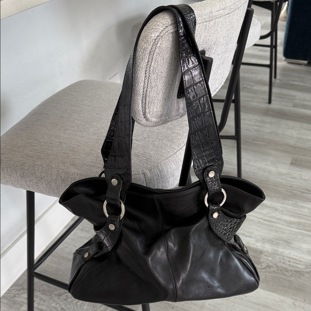 Oxone Leather Statement Bag from Paris France.